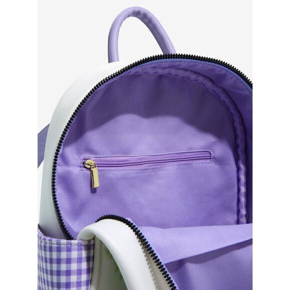 Her Universe Disney Alice in Wonderland Floral Gingham Mini Backpack main image 4